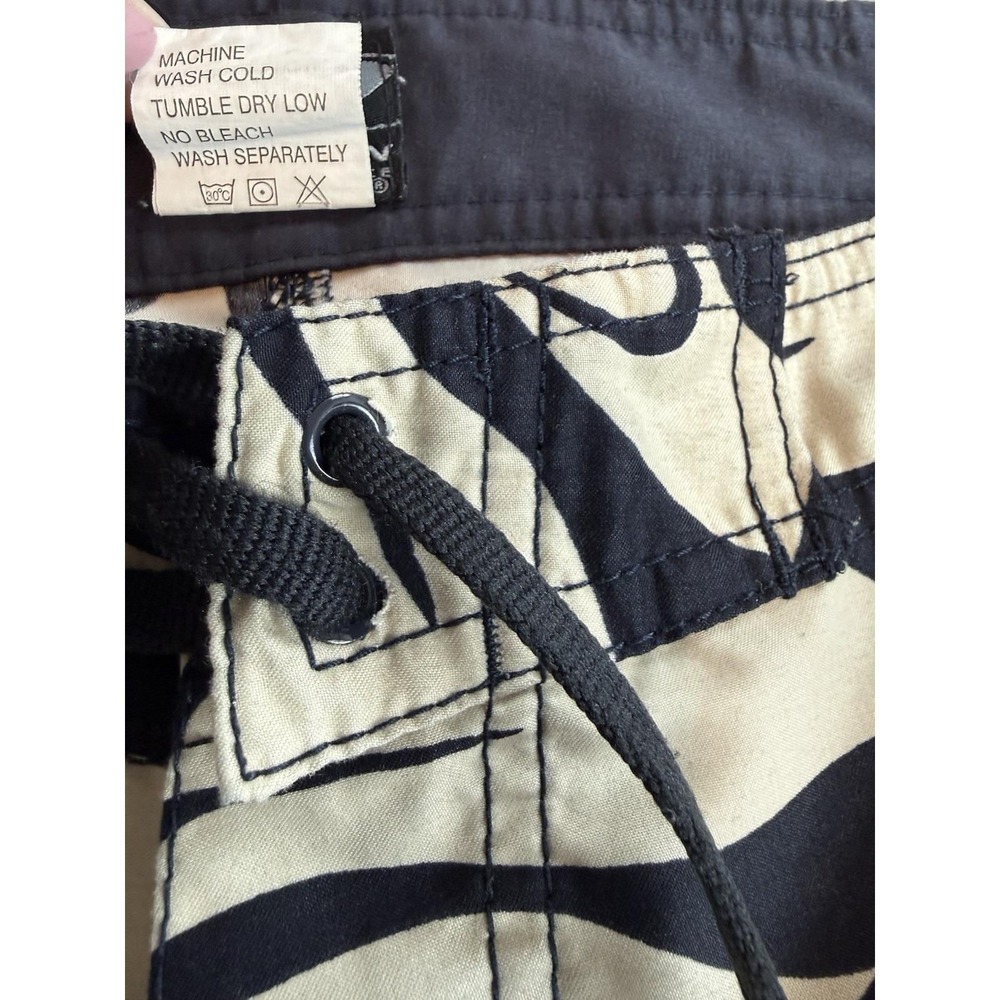 Hawaiian Performance Surfwear Cargo Swim Trunks Floral Board Shorts Mens Size 32 - Picture 6 of 14
